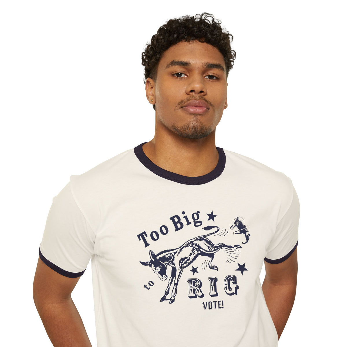 Too Big to Rig Vote - Ringer T-Shirt